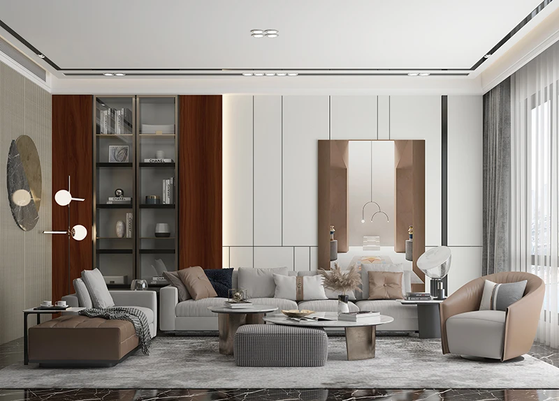 light color living room design